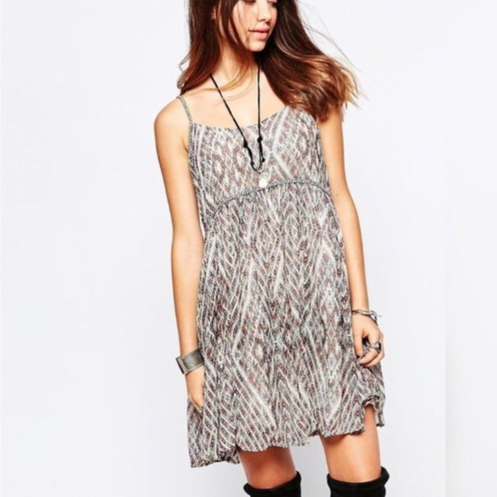 Free People Periscopes in the Sky Mini Dress